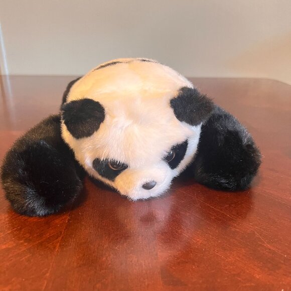 Soft Toy Club Panda Bear Plush Black & White Stuffed Animal 13" Cuddly Collectib - Picture 3 of 8